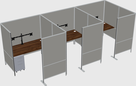 具有隐私的灵活面板系统