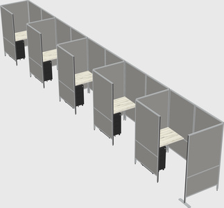 Small private panel system