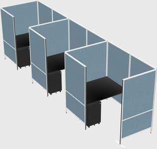 Small private panel system