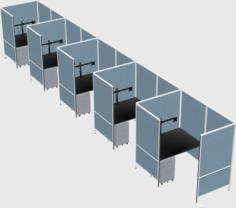 Small private panel system