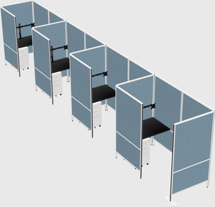 Small private panel system