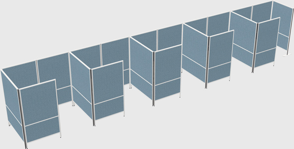 Small private panel system