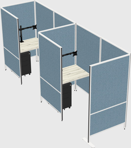 Small private panel system