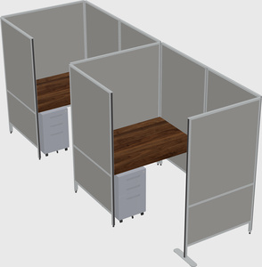 Small private panel system