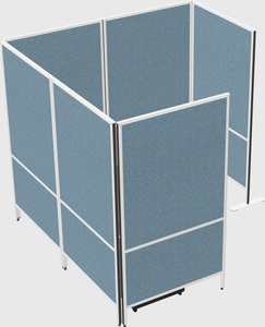 Flexible panel system with privacy