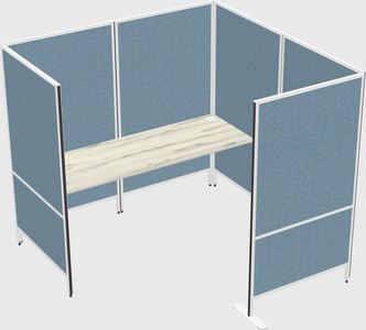 Flexible panel system with privacy