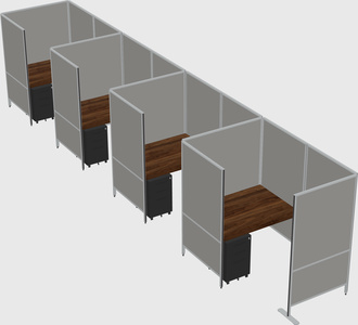 Small private panel system