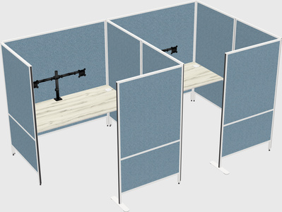 Système de panneaux flexibles avec confidentialité
