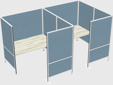 Flexible panel system with privacy