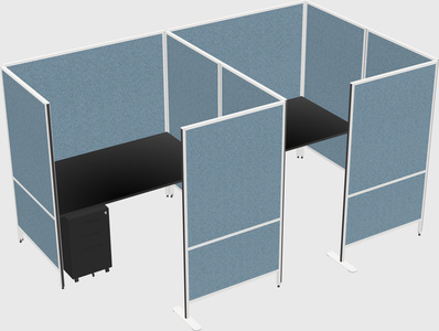 Flexible panel system with privacy