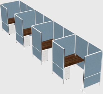 Small private panel system