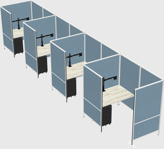 Small private panel system