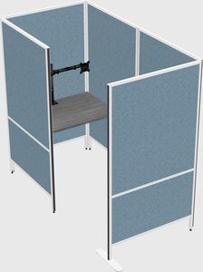 Small private panel system