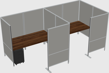 Système de panneaux flexibles avec confidentialité