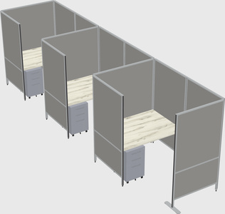 Small private panel system