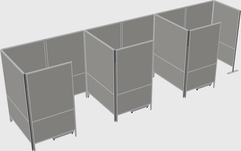 Small private panel system