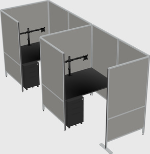 Small private panel system