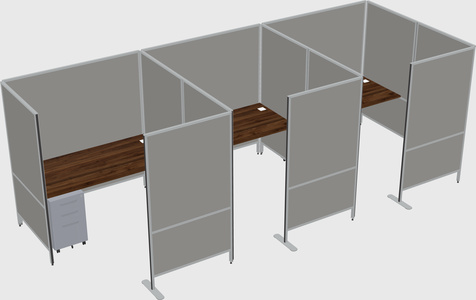 具有隐私的灵活面板系统