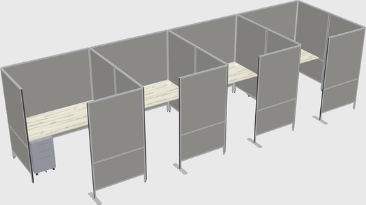 具有隐私的灵活面板系统