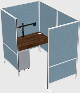 Small private panel system