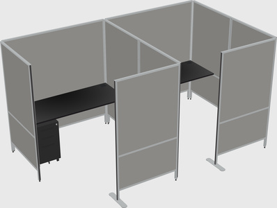 Système de panneaux flexibles avec confidentialité