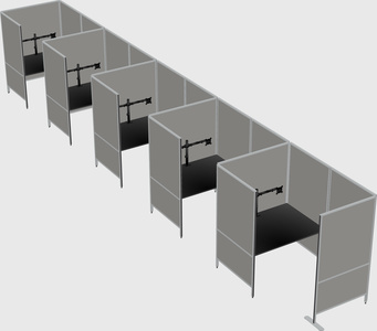 Small private panel system