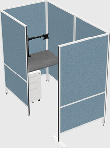 Small private panel system