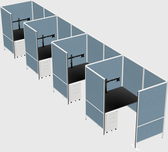 Small private panel system