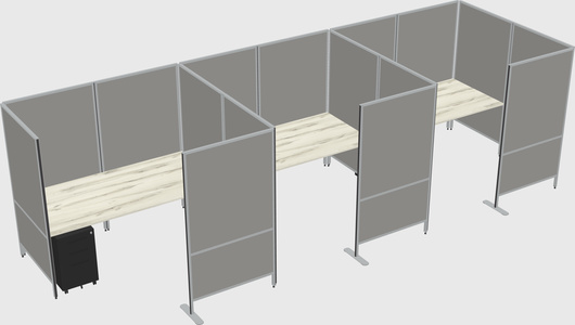 具有隐私的灵活面板系统