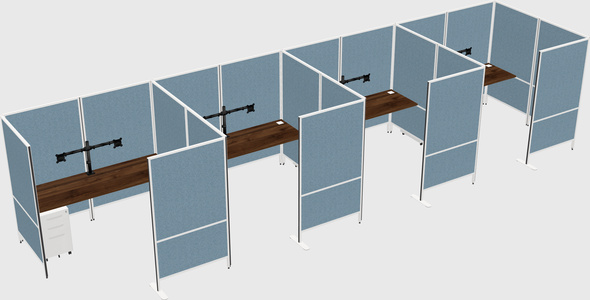 Système de panneaux flexibles avec confidentialité