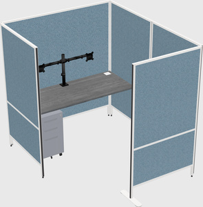 Système de panneaux flexibles avec confidentialité