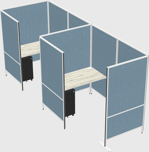 Small private panel system