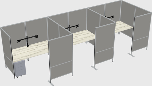 具有隐私的灵活面板系统
