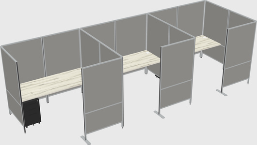 具有隐私的灵活面板系统