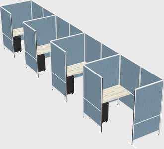 Small private panel system