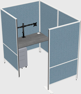 Small private panel system