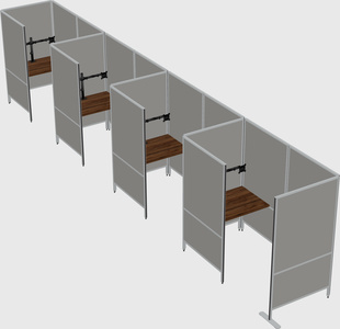 Small private panel system