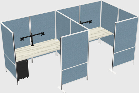 Système de panneaux flexibles avec confidentialité
