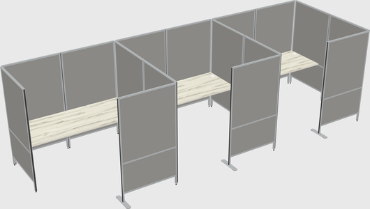 Système de panneaux flexibles avec confidentialité