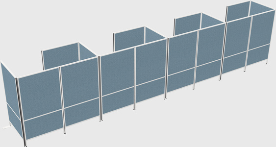 Small private panel system