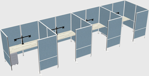 具有隐私的灵活面板系统