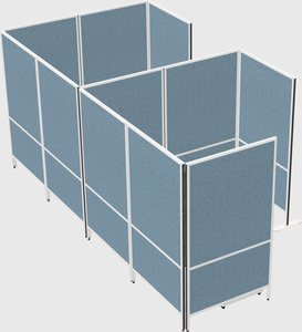 Flexible panel system with privacy