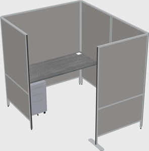 Système de panneaux flexibles avec confidentialité