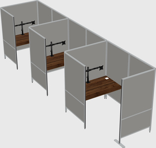 Small private panel system