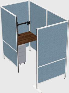 Small private panel system