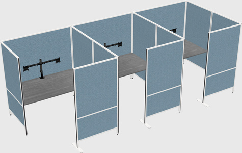 Système de panneaux flexibles avec confidentialité