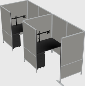 Petit système de panneaux privés