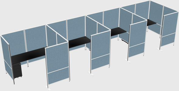 Système de panneaux flexibles avec confidentialité