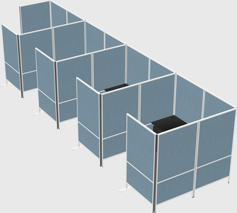 Système de panneaux flexibles avec confidentialité