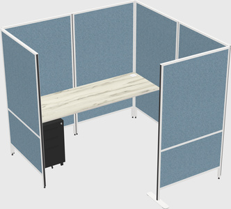 Système de panneaux flexibles avec confidentialité